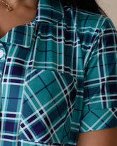 GREEN CHECKERED PAJAMA